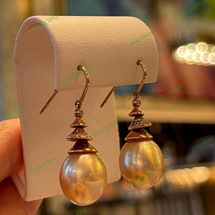 Intecrate South Sea Pearl Dangle Earrings