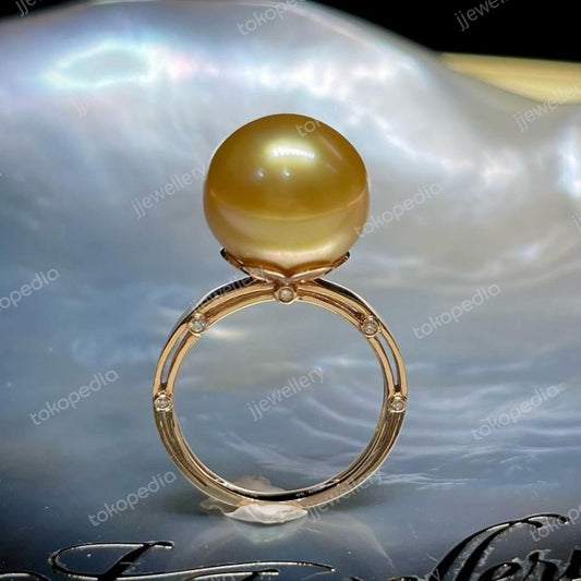 Simple South Sea Pearl Ring - Grade AAAA