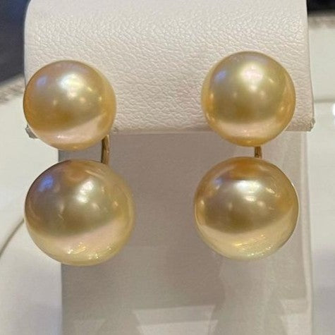 Double Southsea Pearl Earrings