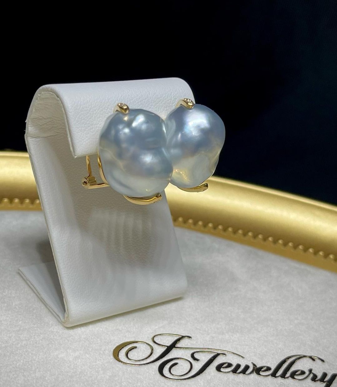 Classic Baroque South Sea Pearl Earrings