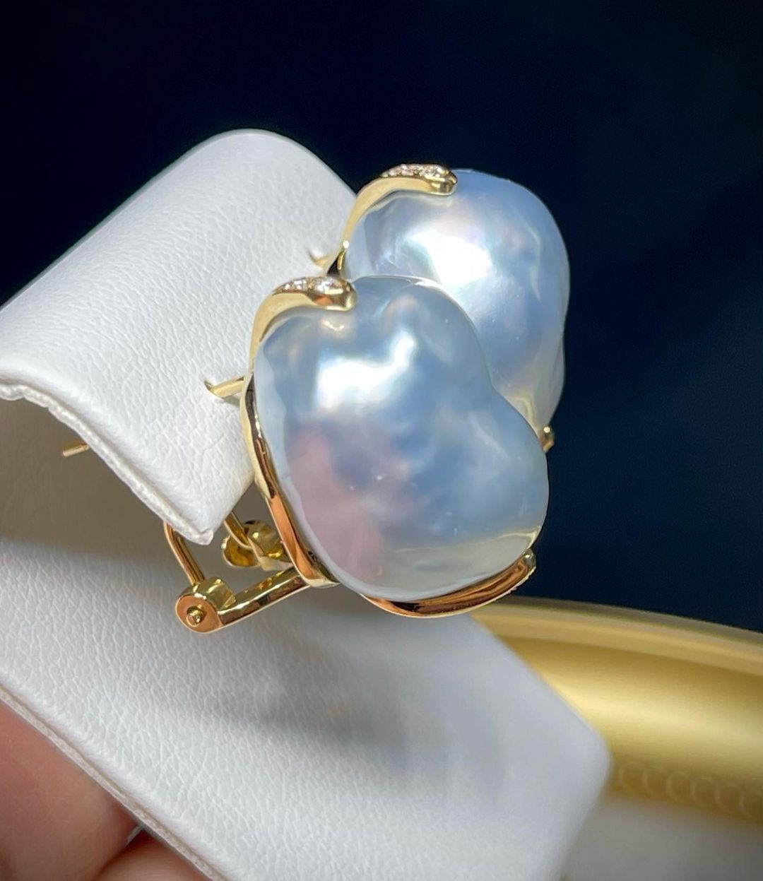 Classic Baroque South Sea Pearl Earrings