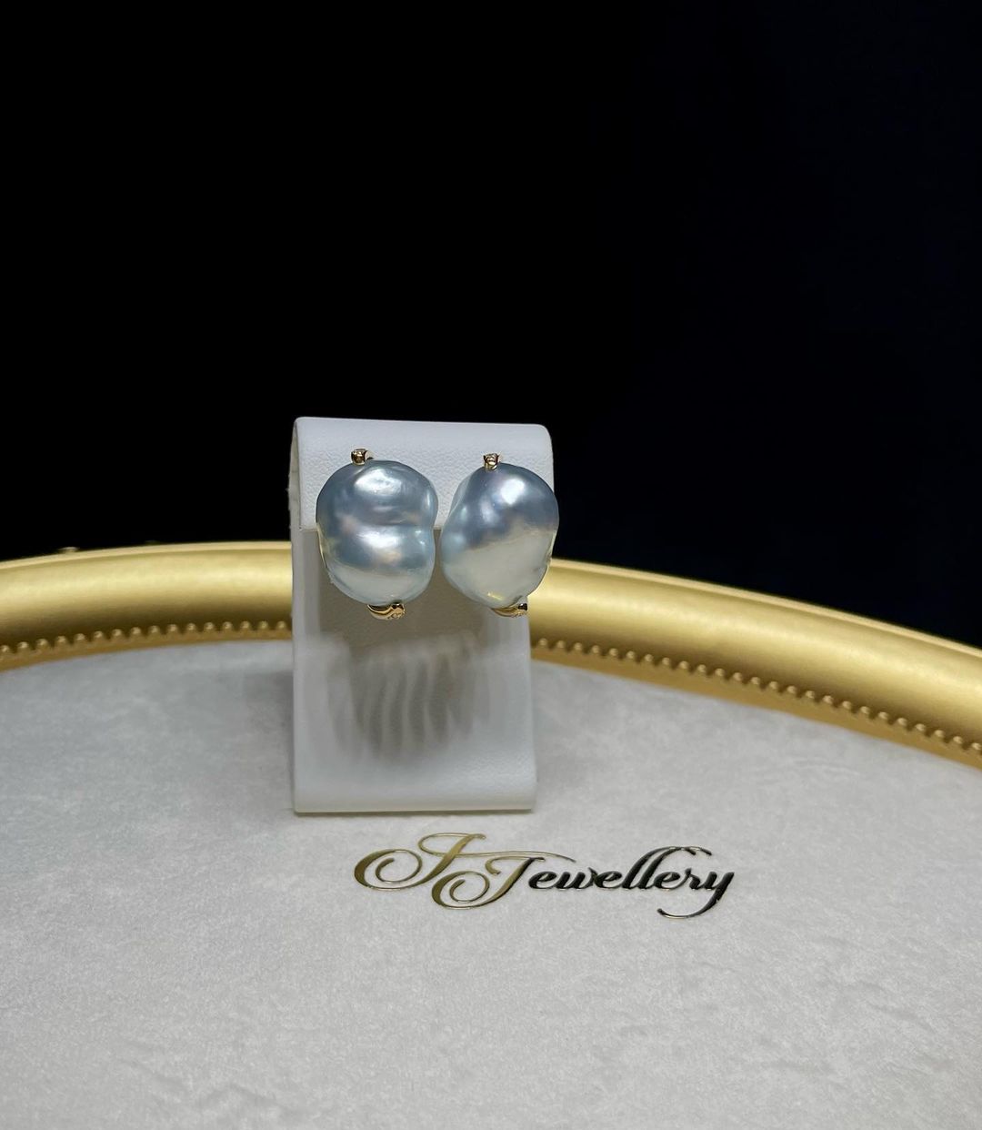 Classic Baroque South Sea Pearl Earrings