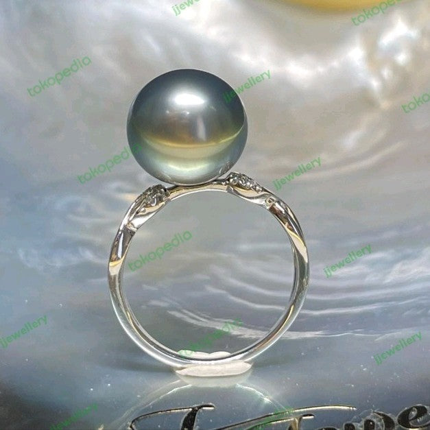 Simple Tahiti Pearl Ring