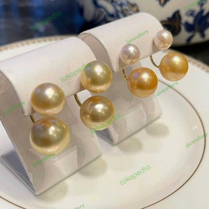 Double Southsea Pearl Earrings