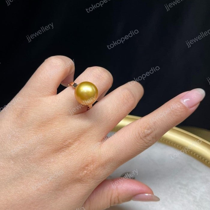 Simple South Sea Pearl Ring - Grade AAAA