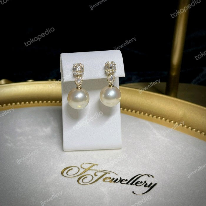 Paris Rose Southsea Pearl Earrings